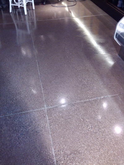 Polished Concrete, Before and After