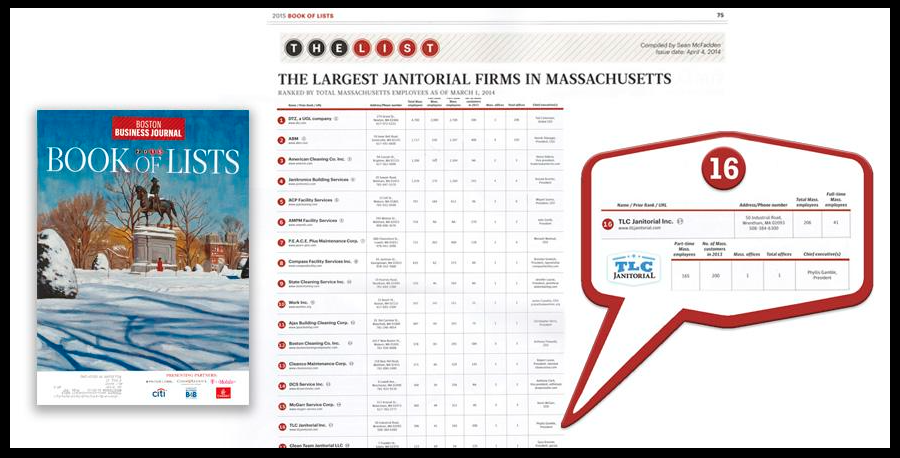 Boston Business Journal 2015 Book of Lists